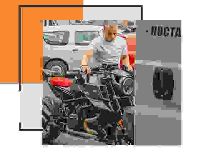 Перевозка мотоцикла по России - Услуги Перевозка-Ксп