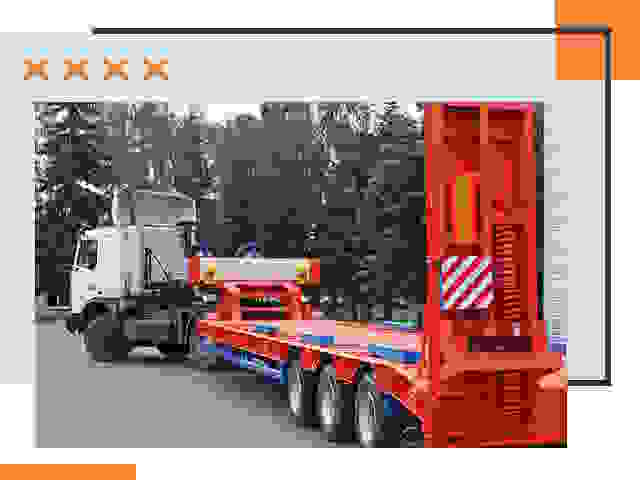 Перевозки на тралах и платформах в Каспийске
